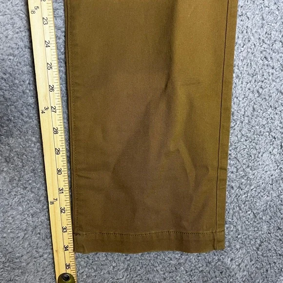 Sonoma Chino Pants Mens 32x34 Flexwear Straight Leg Office Formal Brown New - Picture 4 of 9